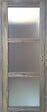 GD MENUISERIES - Bloc Porte bois Frake Vitrée H204 x L83 cm Côte Tableau P.Gauche - vignette