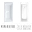 VILLEROY ET BOCH - Baignoire droite 140 X 70  Architectura acrylique - vignette