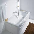 DURAVIT - Baignoire acrylique avec pieds D-Code - Dimensions : 160 x 70 cm - Couleur : BLANC - vignette