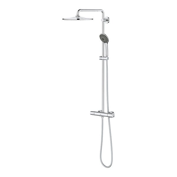 GROHE - VITALIO JOY SYSTEM 310 Colonne de douche thermostatique, Douchette 3 jets, Chrome (26400001) - large