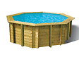UBBINK - Piscine bois Sunwater 3,60 x 1,20 m liner bleu - Ubbink - vignette