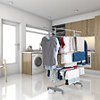 KITCHEN MOVE - Séchoir à linge avec accessoires EXTRA 22M 3 niveaux - vignette