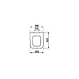 JIKA (GROUPE ROCA) - Jika (Groupe Roca) CUBITO PURE - Abattant Duraplast  pour cuvette WC, 450x365 mm, blanc (H8934213000631) - vignette