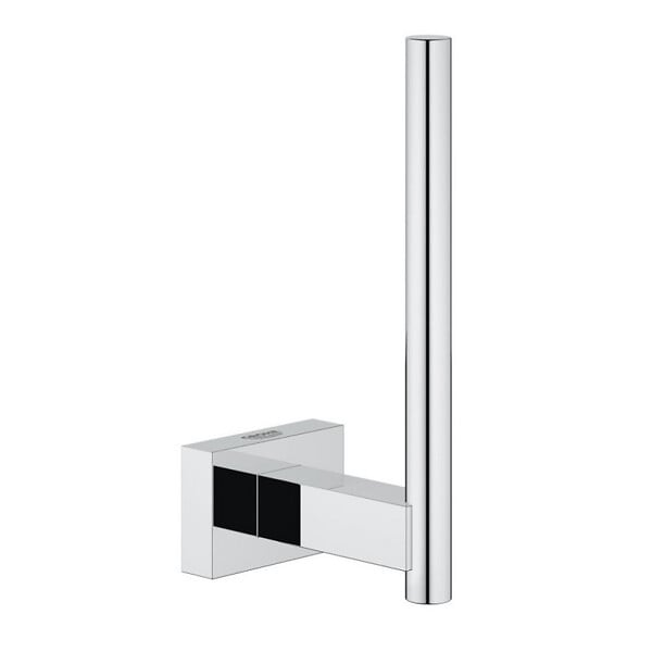 GROHE - Réserve papier toilette murale ESSENTIALS CUBE GROHE 40623001 chrome - large