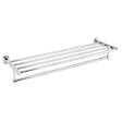 OPTIMA - Optima Cube Way Porte-serviette mural en laiton, Chrome (SPI95) - vignette