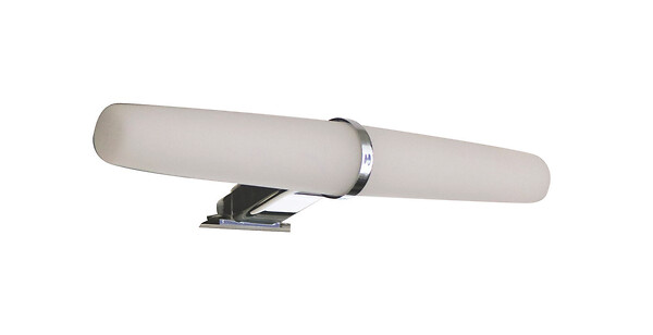 ONDEE - Applique LED LAURIE - 235mm - ABS chromé et polycarbonate - Blanc opaque - large