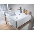 KOLO BY GEBERIT - KOLO by Geberit Twins Lavabo rectangulaire 60x46cm avec trop-plein (L51160000) - vignette