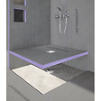 JACKON - Jackon Receveur de douche à carreler Aqua Centré 1000x1000x40mm siphon horizontal offert (4512088 + 4512007) - vignette