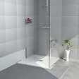 JACKON - Jackon Receveur de douche à carreler Aqua Centré 1000x1000x40mm siphon horizontal offert (4512088 + 4512007) - vignette