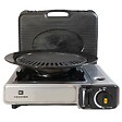 KEMPER - Barbecue à gaz et Réchaud gaz piézo 2200W 2 en1 Camping KEMPER - vignette