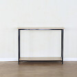 CONCEPT USINE - Console rectangle 106x35cm bois DOORA - vignette
