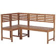 BELIANI - Ensemble de terrasse 4 places TREIA Acacia Marron - vignette