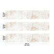 99DECO - Crédence cuisine en aluminium - effet marbre beige - 300x20 cm (en 3 bandeaux) - vignette