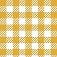 99DECO - Fond de hotte en aluminium - motif vichy orange - 70x60 cm - vignette