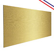 99DECO - Fond de hotte en aluminium - effet industriel doré - 70x90 cm - vignette