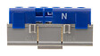 THOMSON - Bornier neutre 6 connexions - Bleu - Thomson - vignette