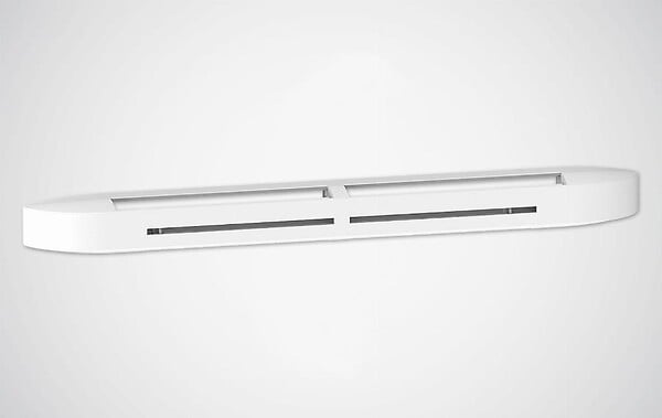 ATLANTIC - Entrée dair hygro compacte 526602 34dB blanc - large