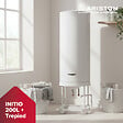 ARISTON - Pack Chauffe-eau Vertical Mural Blindé 200 l Ariston INITIO + Trepied 4090027 + Groupe Sécurité Inox - vignette