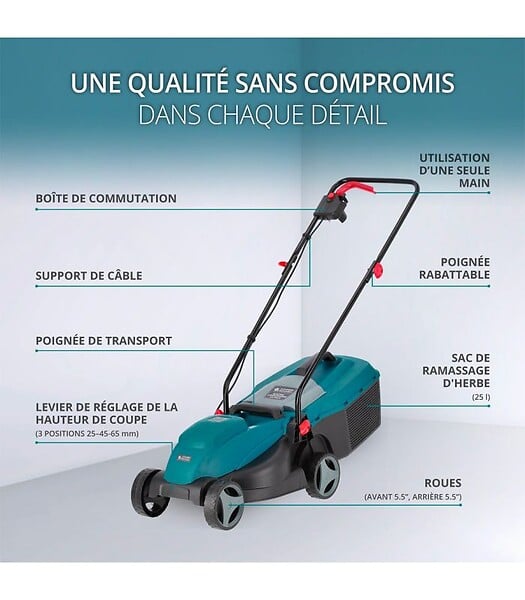 KONNER SOHNEN - Tondeuse électrique Könner & Söhnen KS 32LM - large