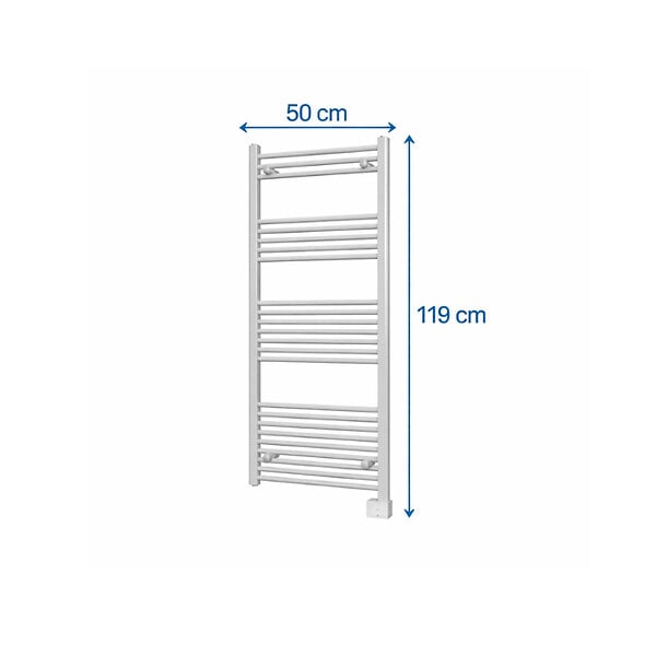 ROINTE - Sèche-serviette SINTRA Wi-Fi 750W Blanc - ROINTE - TELQF50B112 - large