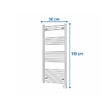 ROINTE - Sèche-serviette SINTRA Wi-Fi 750W Blanc - ROINTE - TELQF50B112 - vignette