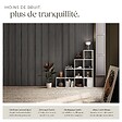 TECTAKE - Panneaux acoustiques Sonic Wall II aspect bois chêne noir - vignette