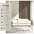 TECTAKE - Panneaux acoustiques muraux chêne foncé absorption phonique décoratifs en MDF placage bois véritable 4 pièces 110x50cm insonorisation - vignette