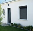 AVOSDIM - Volet roulant electrique radio Alu Gris Anthracite - L180 x H215 cm - Motorise - Recoupable - vignette