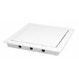 ENTREPOT BRICO - Trappe  de visite porte d'inspection en plastique ABS, 15x15 cm, blanche - vignette