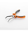 ALYCO - Pince À Mâchoires Semi-Rondes Incurvées Avec Tranchant 200 Mm Alyco Orange Alyco 170536 - vignette