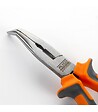 ALYCO - Pince À Mâchoires Semi-Rondes Incurvées Avec Tranchant 200 Mm Alyco Orange Alyco 170536 - vignette