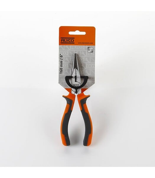 ALYCO - Pince Pour Demi-Rondes Avec Tranchant 200 Mm Alyco Orange 170535 - large