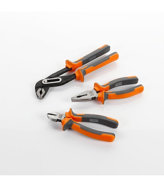ALYCO - Set 3 Pinces Alyco Orange Sous Blister Alyco 170509 - large