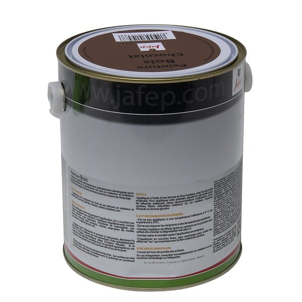JAFEP - Peinture bois chocolat Jafep 2,5 L - large