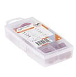 NOYON & THIEBAULT - Coffret 100 Joints Fibre Rouge 5 joints 08x13 + 30 joints 12x17 + 20 joints 15x21 + 20 joints 20x27 + 5 joints 24x31 + 10 joints 26x34 + 10 joint 33x42 NOYON & THIEBAULT - vignette