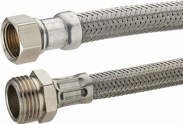 NOYON & THIEBAULT - Flexible Inox Mâle - Femelle 15x21 Passage Intérieur 8 mm NOYON & THIEBAULT - large