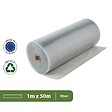 PACK AND MOVE - Pack and Move - Papier bulle recyclé - 1 x 100 m - Déménagement, Expédition et Protection - Film à bulles de qualité - 70% recyclé - vignette