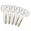 ASSA ABLOY - Cylindre double de sûreté type VELIX 30 X 30 laiton nickelé 5 clés réversibles brevetées - vignette