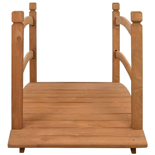 VIDAXL - vidaXL Pont de jardin 140x60x60 cm Bois de sapin massif - large