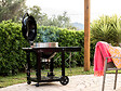 NAPOLEON - Barbecue à charbon Kettle Pro 57 cm sur chariot + Housse de protection + Rôtissoire - Napoleon - vignette