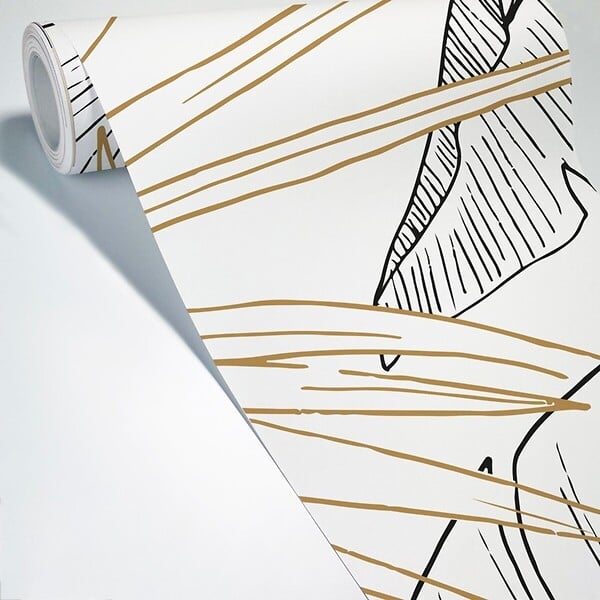 99DECO - Papier peint panoramique - Lamnar - Multicolore - intissé : 150g/m² - 7 lés : 336x270cm - large