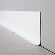 99DECO - Plinthes PVC adhésives décoratives pour sol - Lot de 10 - 100x8 cm (10m) Blanc - Total White - vignette
