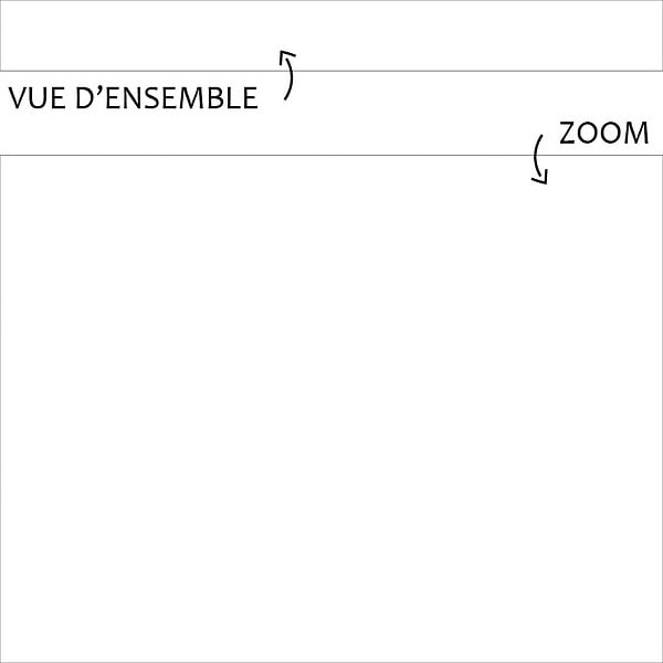 99DECO - Plinthes PVC adhésives décoratives pour sol - Lot de 10 - 100x8 cm (10m) Blanc - Total White - large