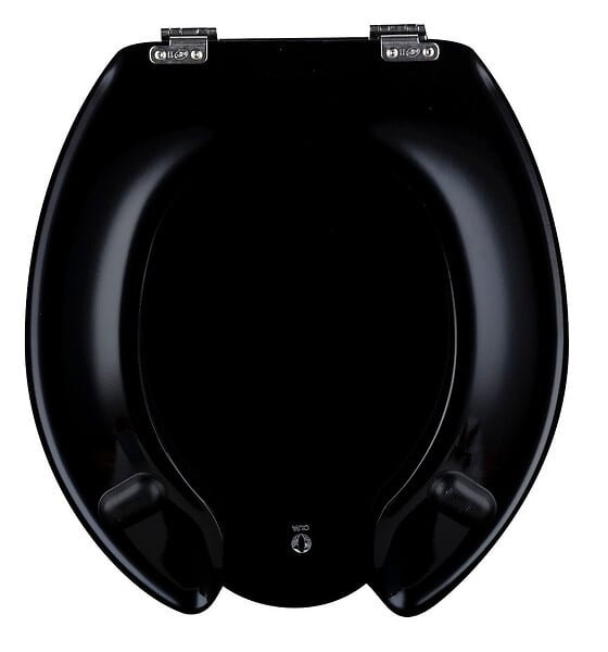 OLFA - Abattant WC TRADITION anti-contact double noir - OLFA - 7AD00020201B - large