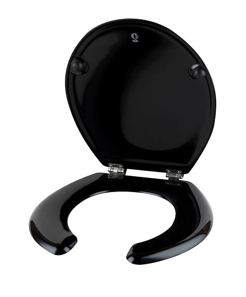 OLFA - Abattant WC TRADITION anti-contact double noir - OLFA - 7AD00020201B - large