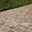 RO'MA NATURE - Pavé Grès Kandla Multicolore 14x14x5-7 cm (vendu au m² - 42 pavés/m²) - vignette