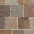 RO'MA NATURE - Pavé Grès Kandla Multicolore 14x14x5-7 cm (vendu au m² - 42 pavés/m²) - vignette