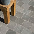 RO'MA NATURE - Pavé Grès Kandla Gris 14x14x3-5 cm (vendu au m² - 42 pavés/m²) - vignette