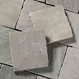 RO'MA NATURE - Pavé Grès Kandla Gris 14x14x3-5 cm (vendu au m² - 42 pavés/m²) - vignette