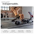 TECTAKE - Ensemble de 24 dalles carrées EVA - Tapis de sol et de sport noir - vignette